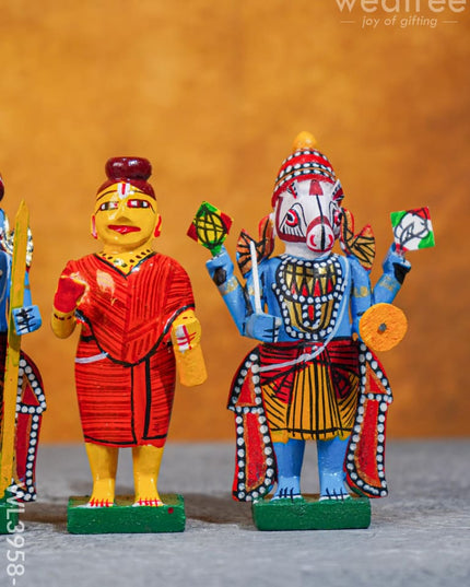 Dasavataram Set - Wl3958 Wooden Decor
