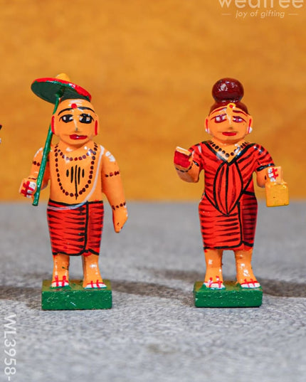 Dasavataram Set - Wl3958 Wooden Decor