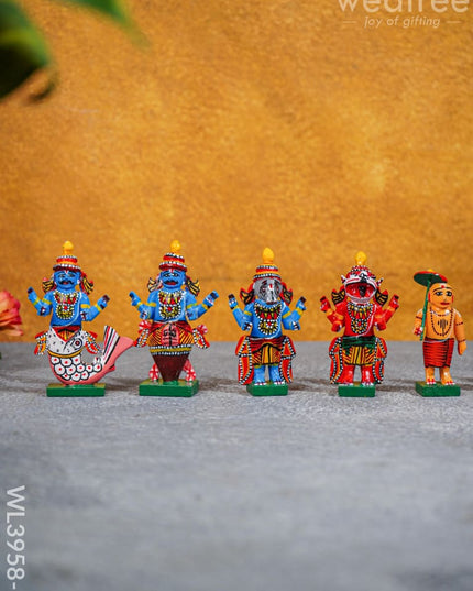 Dasavataram Set - Wl3958 Wooden Decor