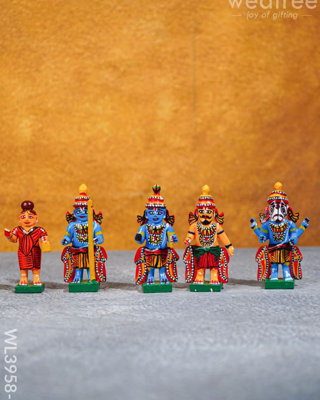 Dasavataram Set - Wl3958 Wooden Decor