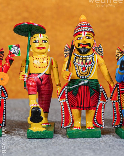 Dasavataram Set - Wl3958 Wooden Decor