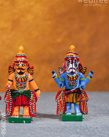 Dasavataram Set - Wl3958 Wooden Decor
