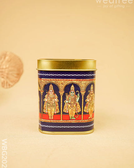 Dasavatharam Tin Box - WBG2022 - Tin Jars & Boxes RG