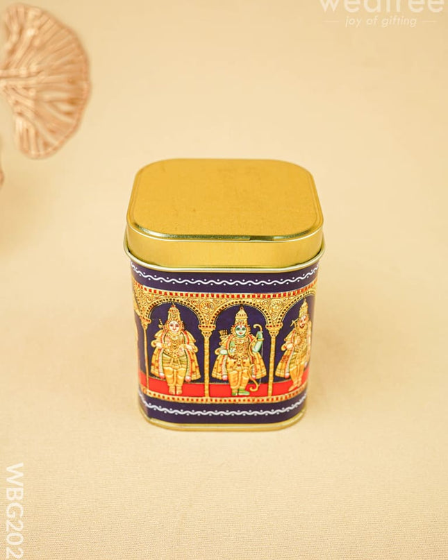 Dasavatharam Tin Box - WBG2022 - Tin Jars & Boxes RG