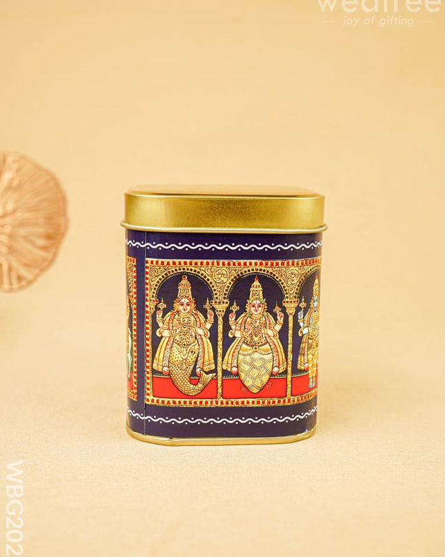 Dasavatharam Tin Box - WBG2022 - Tin Jars & Boxes RG