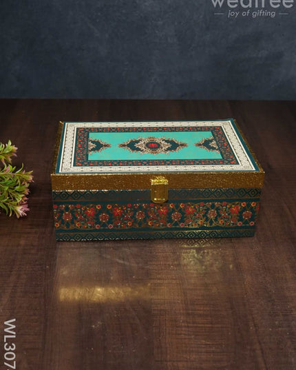 Decorative 2 Jar Dry Fruit Box - Wl3074
