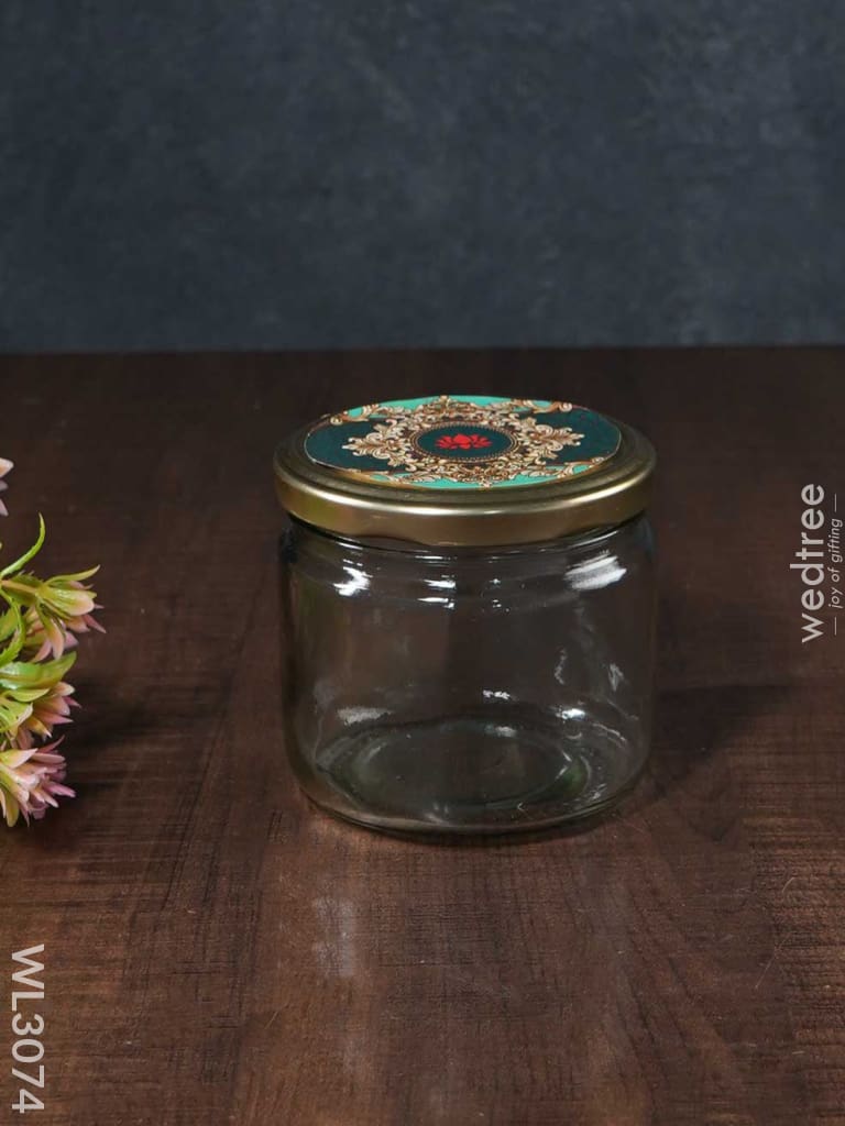 Decorative 2 Jar Dry Fruit Box - Wl3074