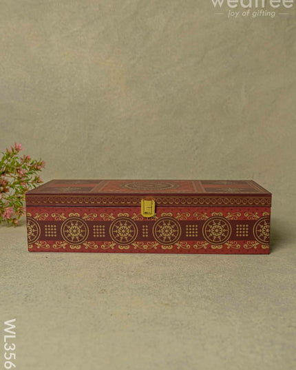 Decorative 3 Jar Dry Fruit Box - Wl3568