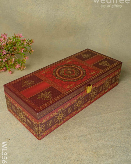 Decorative 3 Jar Dry Fruit Box - Wl3568