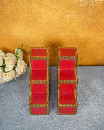 Decorative 3 Step Diya Padi - Set Of 2 Wl4222 Wl -Wds0133