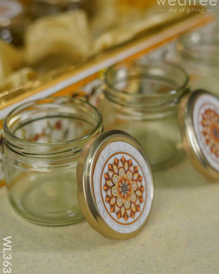 Decorative 6 Jar Dry Fruit Box - Wl3632