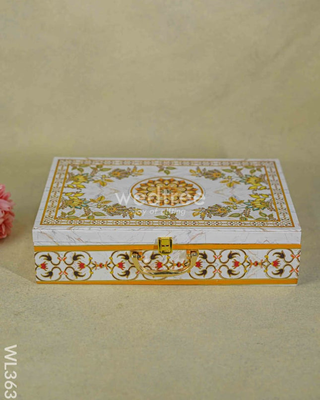 Decorative 6 Jar Dry Fruit Box - Wl3632