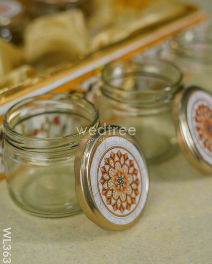 Decorative 6 Jar Dry Fruit Box - Wl3632