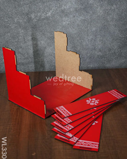 Decorative Dismantlable 3 Step Golu Padi - Wl3304 Swarna