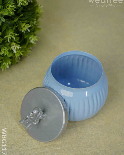 Decorative Dry Fruit Container With Lid - Wbg1174 Dining Essentials
