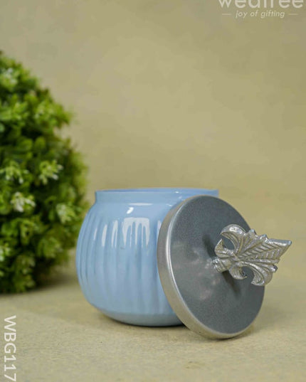 Decorative Dry Fruit Container With Lid - Wbg1174 Dining Essentials
