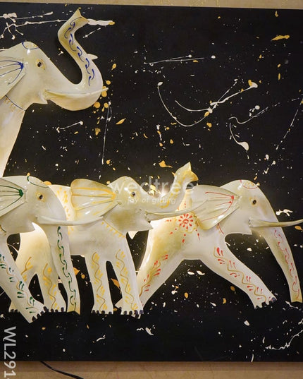 Decorative Elephant Wall Hanging - Wl2914 Metal Decor