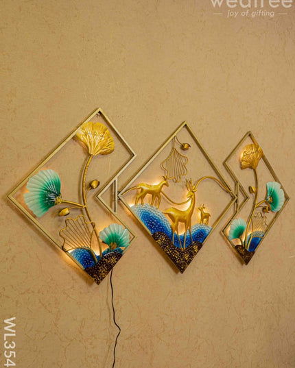 Decorative Foldable Metal Decor Wall Hanging - Wl3545
