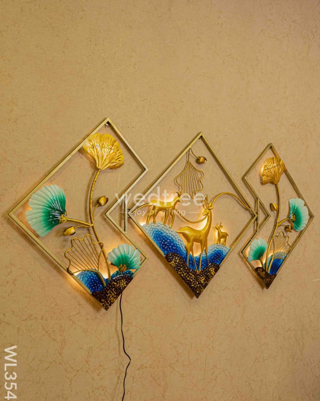 Decorative Foldable Metal Decor Wall Hanging - Wl3545