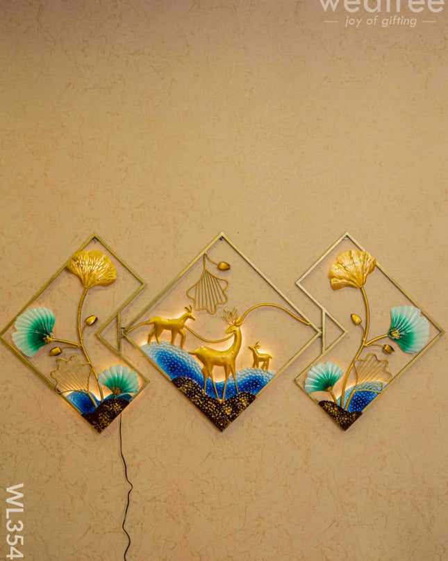 Decorative Foldable Metal Decor Wall Hanging - Wl3545