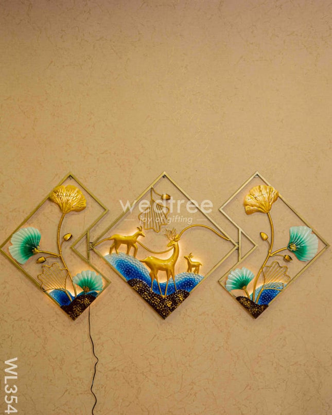Decorative Foldable Metal Decor Wall Hanging - Wl3545