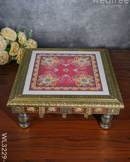 Decorative Golden Oxidized Manai - Wl3229 Meenakari Others