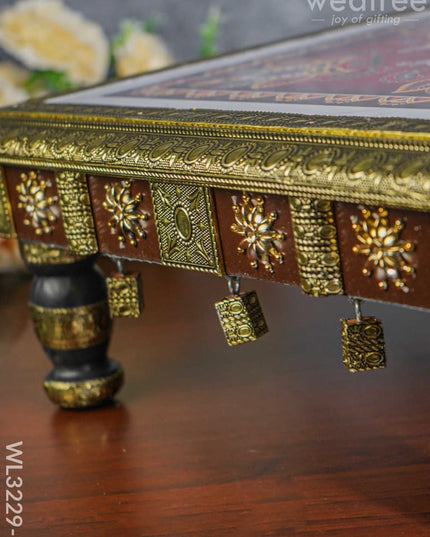 Decorative Golden Oxidized Manai - Wl3229 Meenakari Others