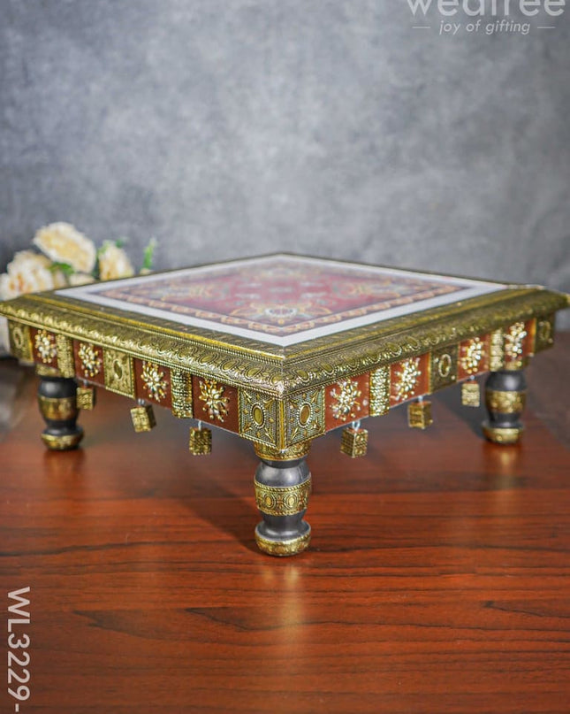 Decorative Golden Oxidized Manai - Wl3229 Meenakari Others