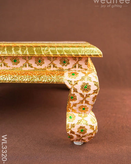 Decorative Meenakari Bajot - 18 x 18 inch - WL3320-2 - Meenakari Bajots & Manai
