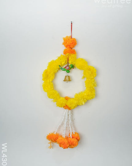 Decorative Round Thoran With Bell - Wl4300 2 Thorans