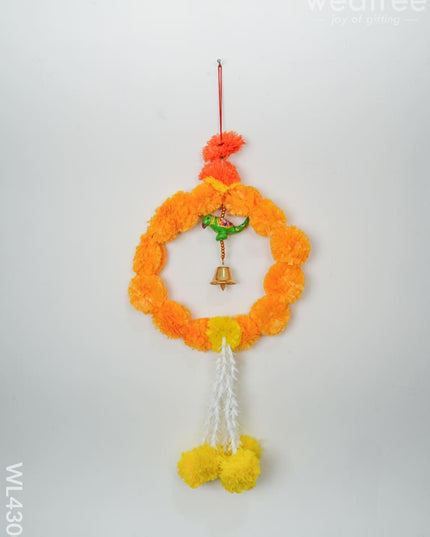 Decorative Round Thoran With Bell - Wl4300 4 Thorans