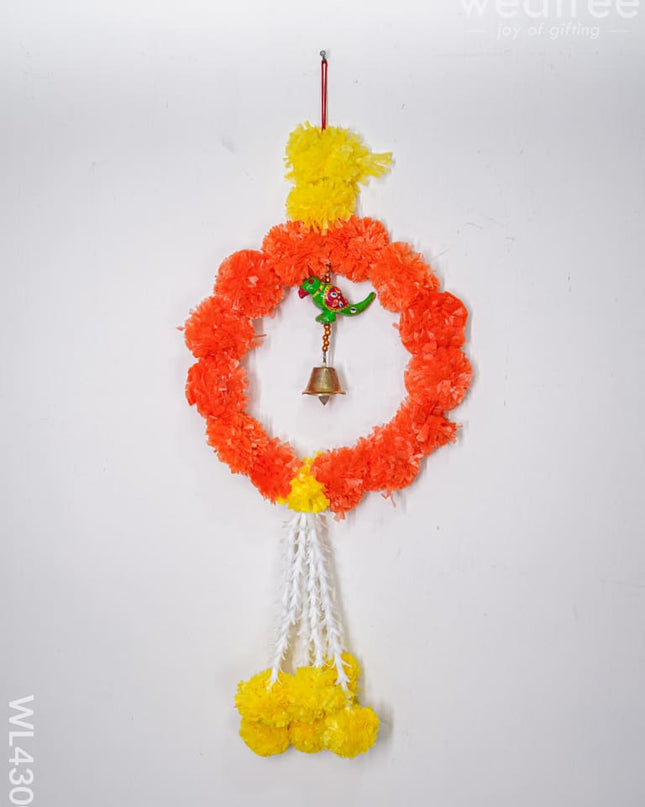 Decorative Round Thoran With Bell - Wl4300 Thorans