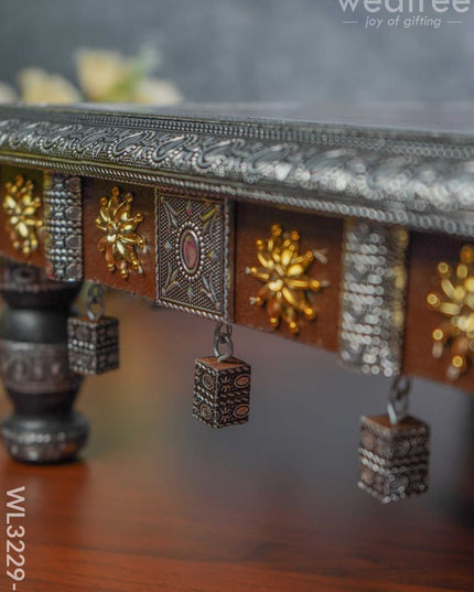 Decorative Silver Oxidized Manai - Wl3229-2 Meenakari Others
