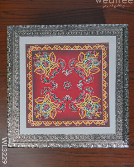 Decorative Silver Oxidized Manai - Wl3229-2 Meenakari Others