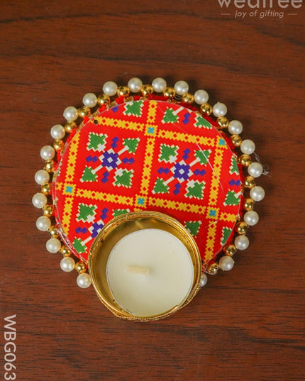 Decorative T - Light Holder Design -1 Wbg0633 Candles & Votives