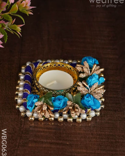 Decorative T - Light Holder Design -2 Wbg0634 Candles