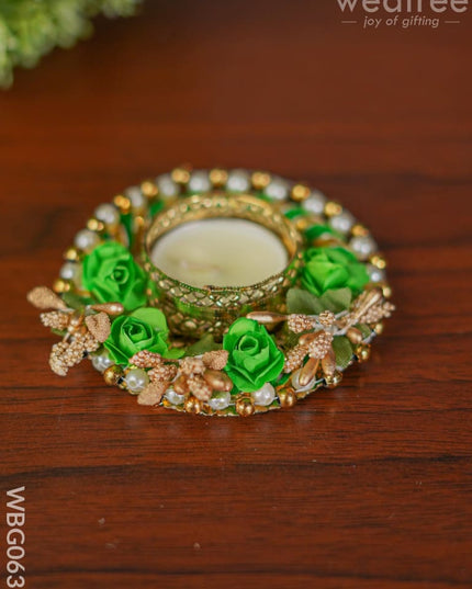 Decorative T - Light Holder Design -3 Wbg0635 Candles & Votives