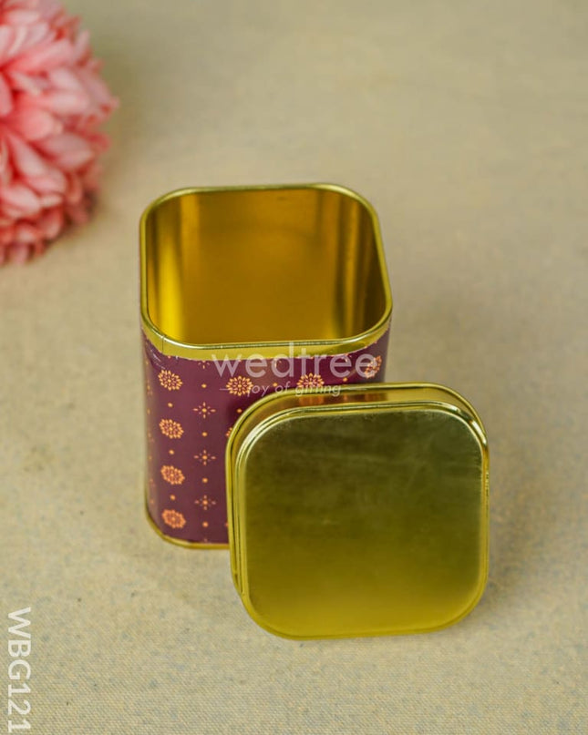 Decorative Tin Box - Wbg1213 Dining Essentials