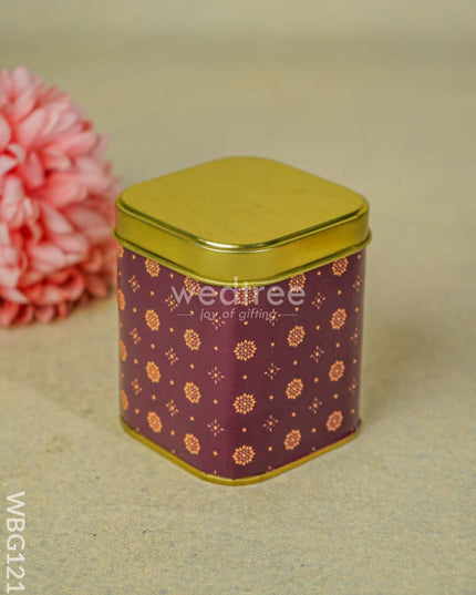 Decorative Tin Box - Wbg1213 Dining Essentials