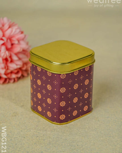 Decorative Tin Box - Wbg1213 Dining Essentials