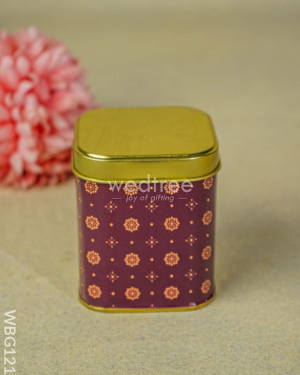 Decorative Tin Box - Wbg1213 Dining Essentials