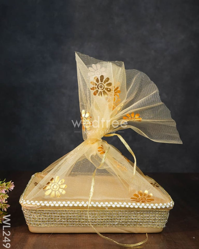 Decorative Tissue Basket (Tokri) - Big Wl2496 Wedding Essentials