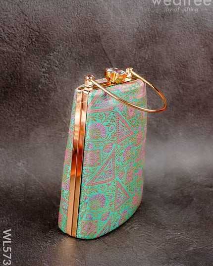 Designer Clutch - 8 inch - WL5731 - Bags & Wallets