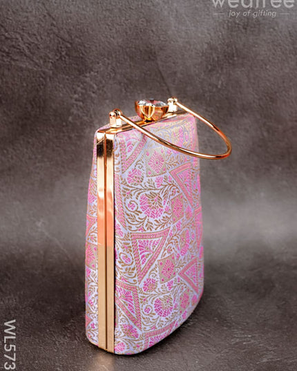 Designer Clutch - 8 inch - WL5731 - Bags & Wallets