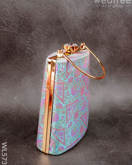 Designer Clutch - 8 inch - WL5731 - Bags & Wallets