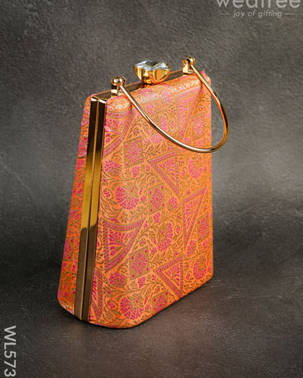 Designer Clutch - 8 inch - WL5731 - Bags & Wallets