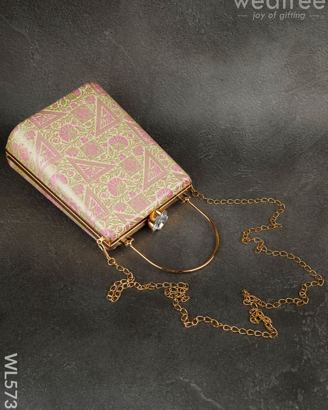 Designer Clutch - 8 inch - WL5731 - Bags & Wallets