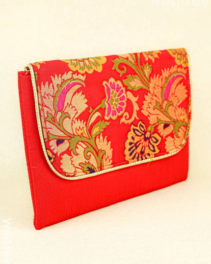 Designer Clutch Purse - 9 inch - WBG1995 - Clutches & Purses