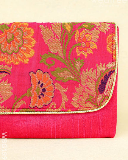 Designer Clutch Purse - 9 inch - WBG1995 - Clutches & Purses