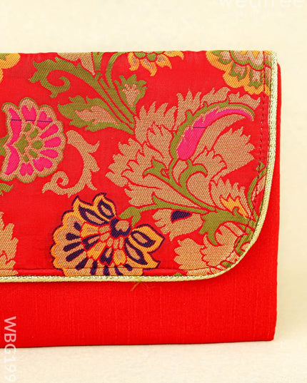 Designer Clutch Purse - 9 inch - WBG1995 - Clutches & Purses